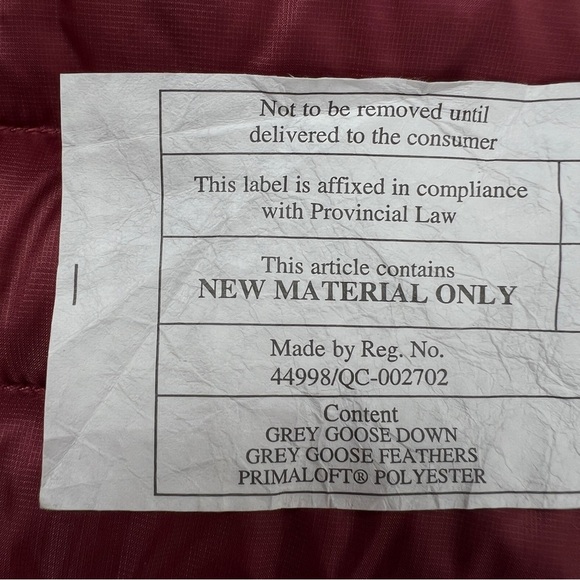 Lululemon Pack It Down Jacket *Shine 700-Fill Goose Down - Chianti | Like New! - Picture 10 of 15